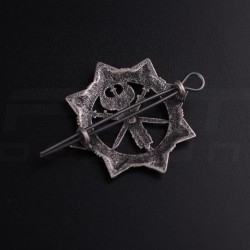 Беретний знак кокарда ВСП Військова Служба Правопорядку метал