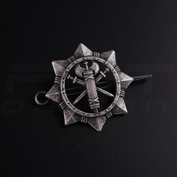 Беретний знак кокарда ВСП Військова Служба Правопорядку метал