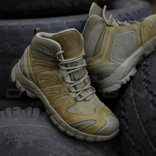 Черевики тактичні зимові FCT Headhunter мембрана GoreTex хакі 40 40