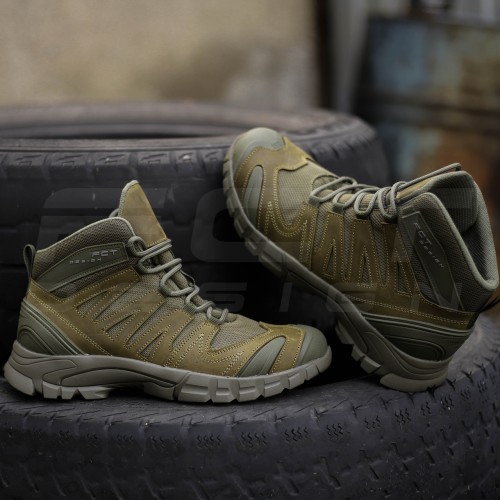 Черевики тактичні зимові FCT Headhunter мембрана GoreTex хакі 40 40