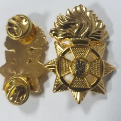 Петлицы на ворот Нацгвардии Украины металл