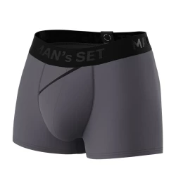 Мужские анатомические боксеры из хлопка Anatomic Classic 2.0 Black Series графитовый