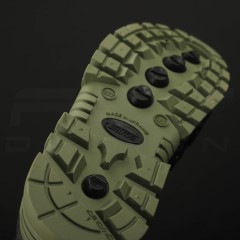 Чоботи Сноубутси зимові водонепроникні зелений камуфляж