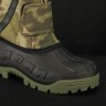 Чоботи Сноубутси зимові водонепроникні зелений камуфляж 40 40