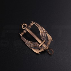 Беретний знак кокарда морської піхоти ВМС метал