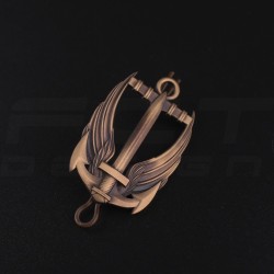 Беретний знак кокарда морської піхоти ВМС метал