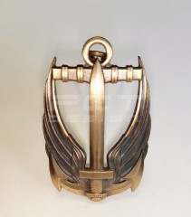 Беретний знак кокарда морської піхоти ВМС метал