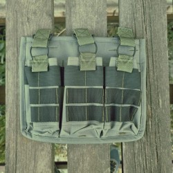 Подсумок на 3 магазина койот MOLLE хаки
