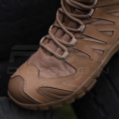 Черевики тактичні зимові FCT Headhunter мембрана GoreTex койот