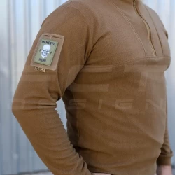 Кофта флис Урбан с молнией под горло Койот