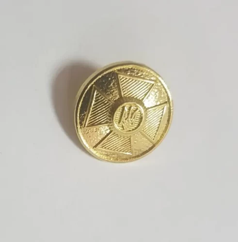 Гудзики хрест золото метал 14мм, 18мм, 22мм 14 мм 14 мм