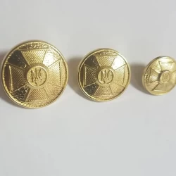 Гудзики хрест золото метал 14мм, 18мм, 22мм