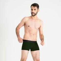 Мужские анатомические боксеры из хлопка Anatomic Classic 2.0 Black Series темно-зеленый