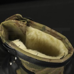 Чоботи Сноубутси зимові водонепроникні низькі зелений камуфляж