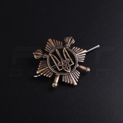 Беретний знак кокарда Президентського полку метал