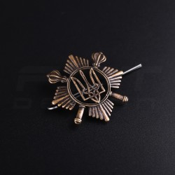 Беретний знак кокарда Президентського полку метал