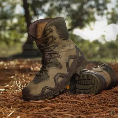 Берці тактичні Single Swords мембрана GoreTex хакі