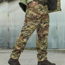 Брюки зимние Хантер Софтшелл Мультикам утепленный термофлис