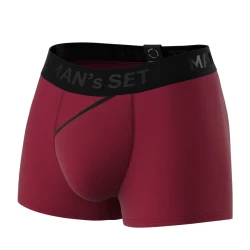 Мужские анатомические боксеры из хлопка Anatomic Classic 2.0 Black Series бордовый