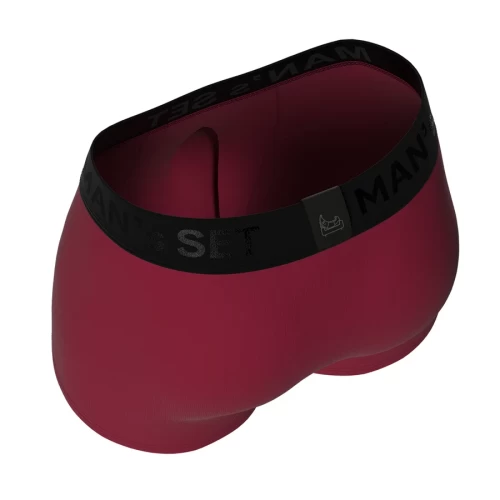 Мужские анатомические боксеры из хлопка Anatomic Classic 2.0 Black Series бордовый S