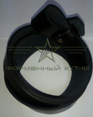 Ремінь під бляху ДМБ. Натуральна шкіра чорний