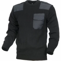 Свитер форменный Черный V-образный (ТОЛЬКО 54 РАЗМЕР)