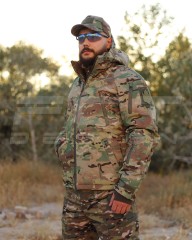Костюм тактичний зимовий Хантер на флісі Софтшелл мультикам