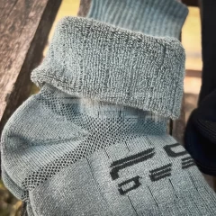 Шкарпетки високі тактичні зимові утеплені з махровим слідом FCT хакі та чорні