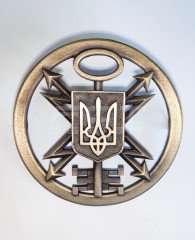 Беретний знак кокарда Спецзв'язку метал