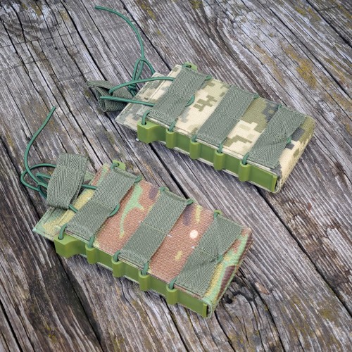 Підсумок тактичний АК моллі на 1 магазин пластик мультикам піксель ЗСУ