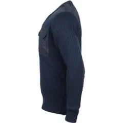 Светр формений Синій V-подібний (ТІЛЬКИ 56 ТА 58 РОЗМІРИ)