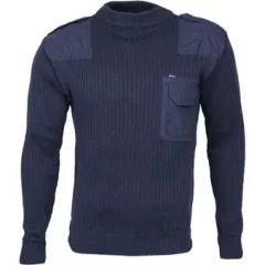 Светр формений Синій V-подібний (ТІЛЬКИ 56 ТА 58 РОЗМІРИ)