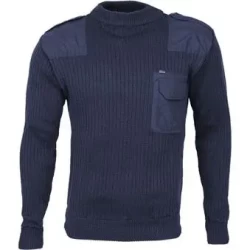 Свитер форменный Синий V-образный (ТОЛЬКО 56 И 58 РАЗМЕРЫ)