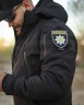 Костюм тактический зимний Хантер на флисе Софтшелл черный 40-42/3