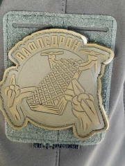 Шеврон/патч гумовий ПВХ Вафледрон