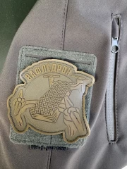 Шеврон/патч гумовий ПВХ Вафледрон