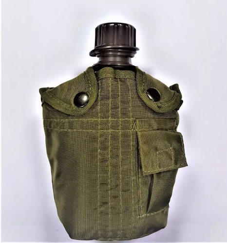 Фляга пластикова з чохлом 1 л