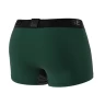 Мужские анатомические боксеры из хлопка с сеткой Anatomic Classic Light Black Series темно-зеленый S