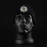 Шапка вязаная с кокардой Полиция 56