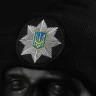 Шапка в'язана з кокардою Поліція  56 56