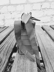 Підсумок тактичний АК моллі на 2 магазини пластик сірий