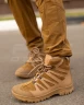 Черевики тактичні жіночі зимові Вікінг шкіра Crazy Horse натуральна вовна койот 36 36