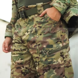 Брюки зимние Хантер Софтшелл Мультикам