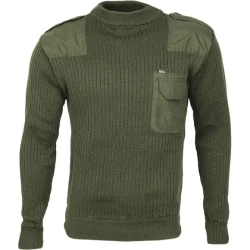 Свитер форменный Олива V-образное