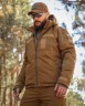 Костюм тактический зимний Хантер на флисе Софтшелл койот 40-42/3