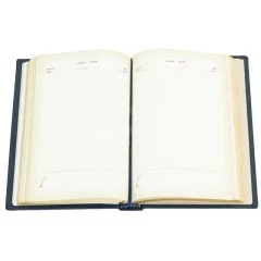 Блокнот щоденник Прокуратури синій преміум А5