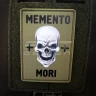 Шеврон/патч гумовий ПВХ Memento Mori