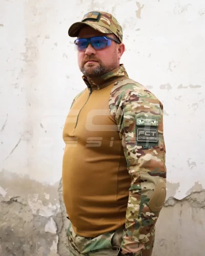 Убакс боевая рубашка CoolPass antistatic мультикам с налокотниками 44