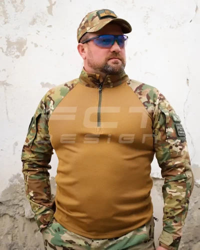 Убакс боевая рубашка CoolPass antistatic мультикам с налокотниками 44