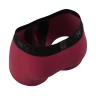 Мужские анатомические боксеры из хлопка с сеткой Anatomic Classic Light Black Series бордовый S